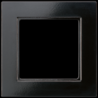 Marco negro 2 elementos JUNG AC582SW